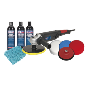 Sealey CPK05 180mm Pro Polishing & Compounding Kit 1100W/230V