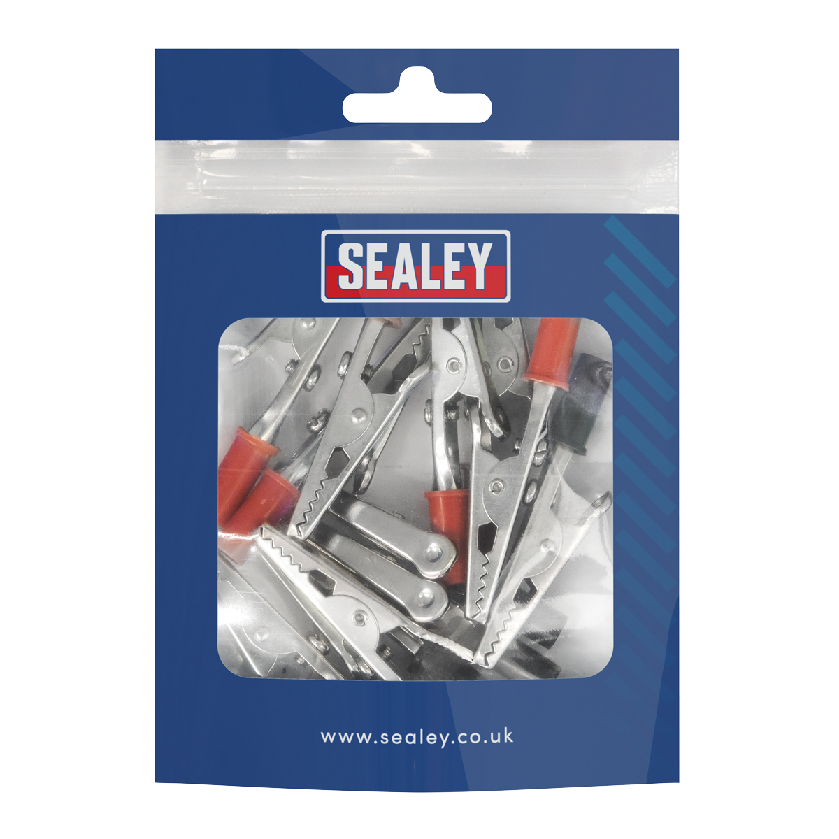 Sealey CROCSM Crocodile Clip, Small - Pack of 12 (6 Pairs) - additional view 3