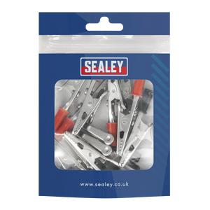 Sealey CROCSM Crocodile Clip, Small - Pack of 12 (6 Pairs) - additional view 3