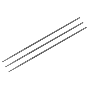Sealey CS03 Chainsaw Sharpening File Guide Files 4mm - Pack of 3