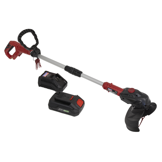 Sealey CS20VCOMBO2 SV20 Series Cordless Grass Trimmer 20V with 2Ah Battery & Charger