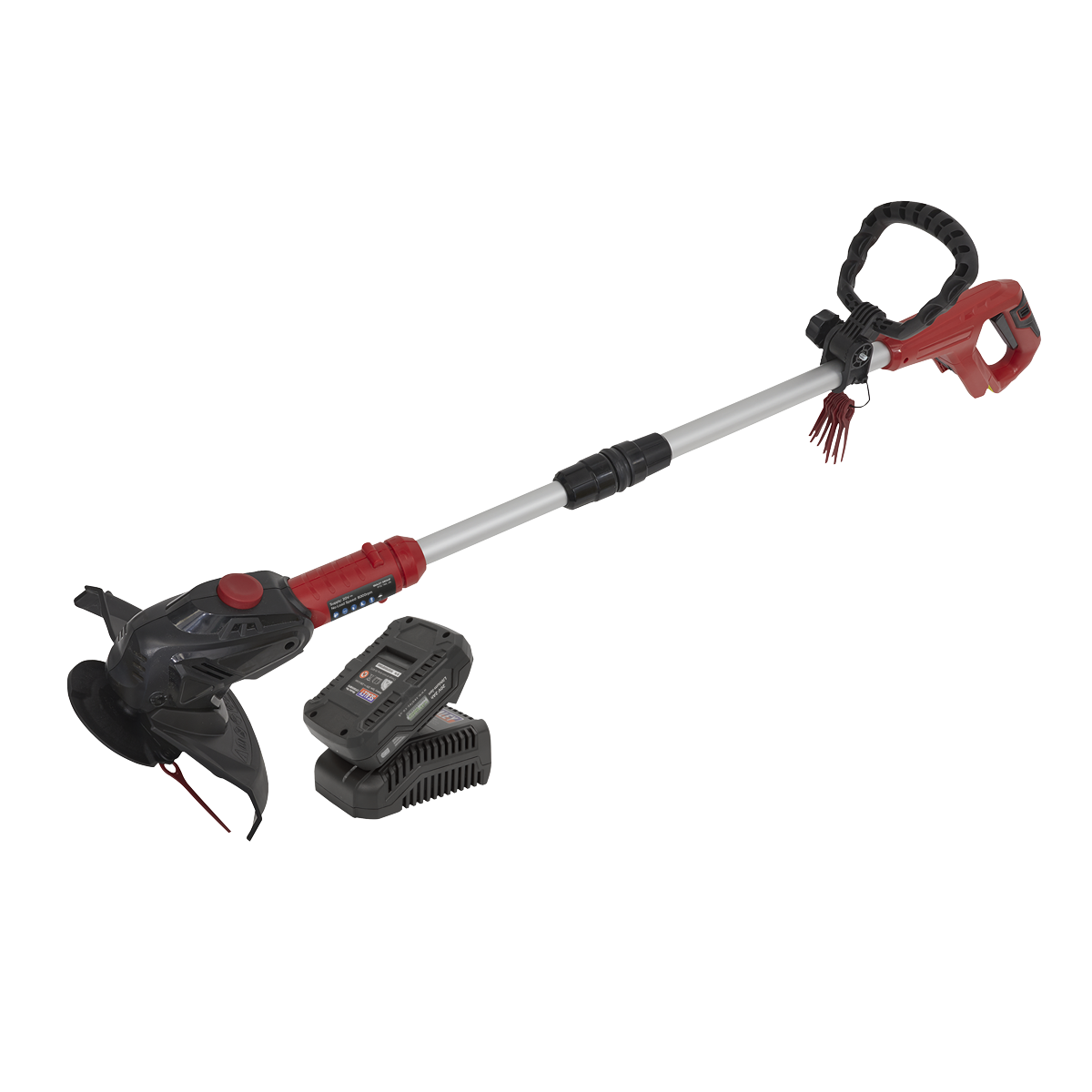 Sealey CS20VCOMBO2 SV20 Series Cordless Grass Trimmer 20V with 2Ah Battery & Charger - additional view 7