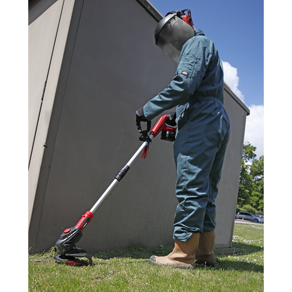 Sealey CS20VCOMBO2 SV20 Series Cordless Grass Trimmer 20V with 2Ah Battery & Charger - additional view 14