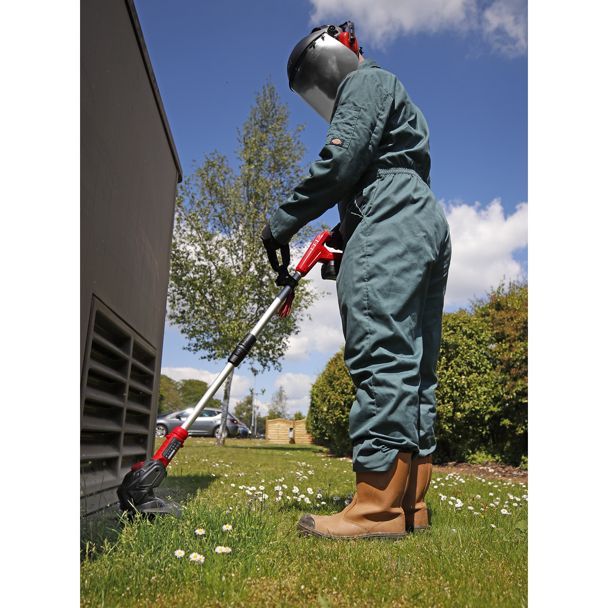 Sealey CS20VCOMBO4 SV20 Series Cordless Trimmer 20V with 4Ah Battery & Charger - additional view 11
