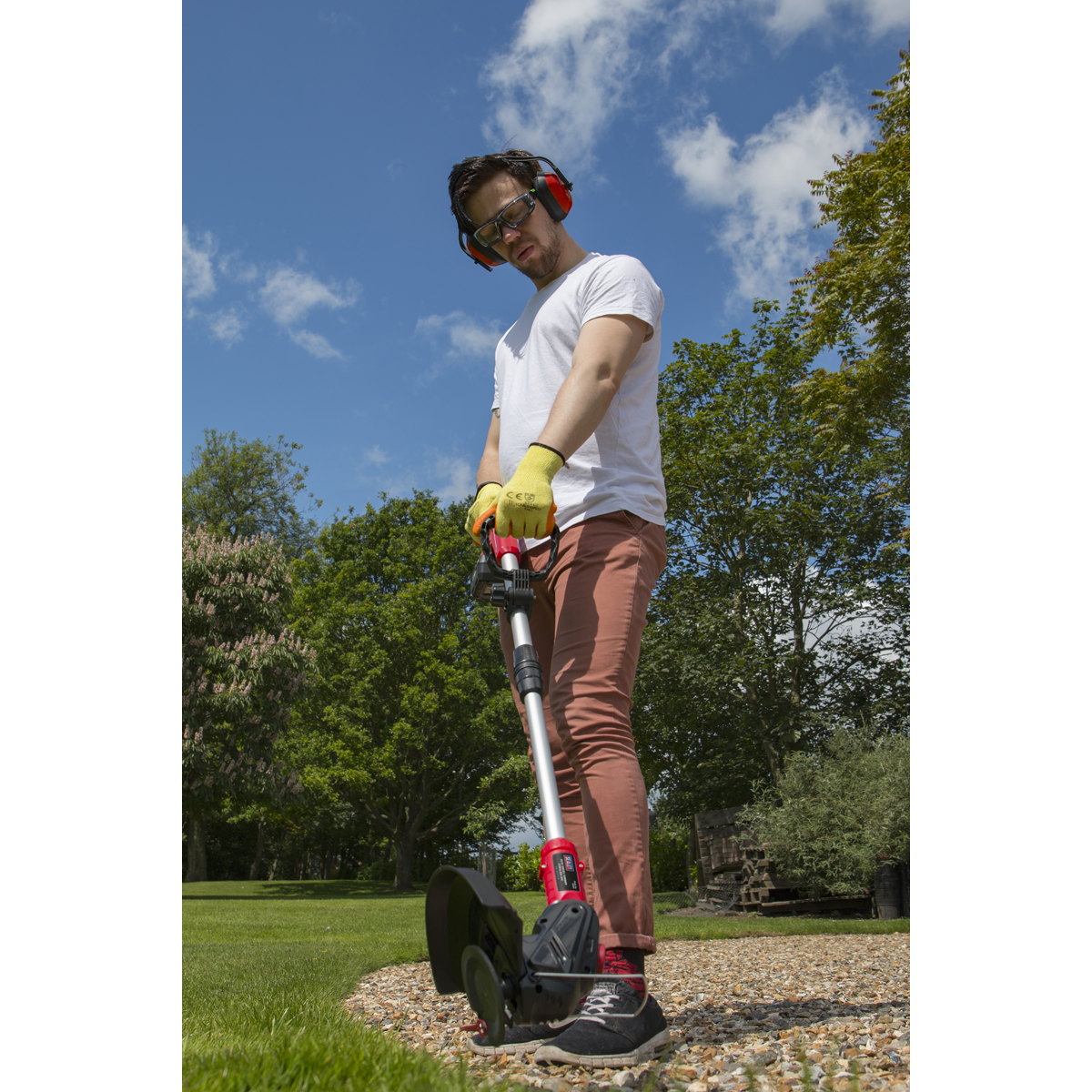 Sealey CS20VCOMBO4 SV20 Series Cordless Trimmer 20V with 4Ah Battery & Charger - additional view 12