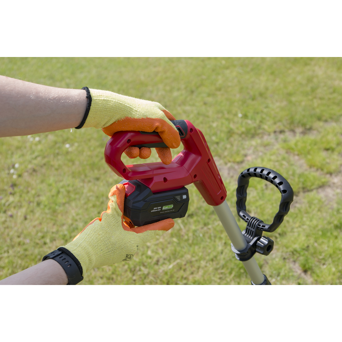 Sealey CS20VCOMBO4 SV20 Series Cordless Trimmer 20V with 4Ah Battery & Charger - additional view 13