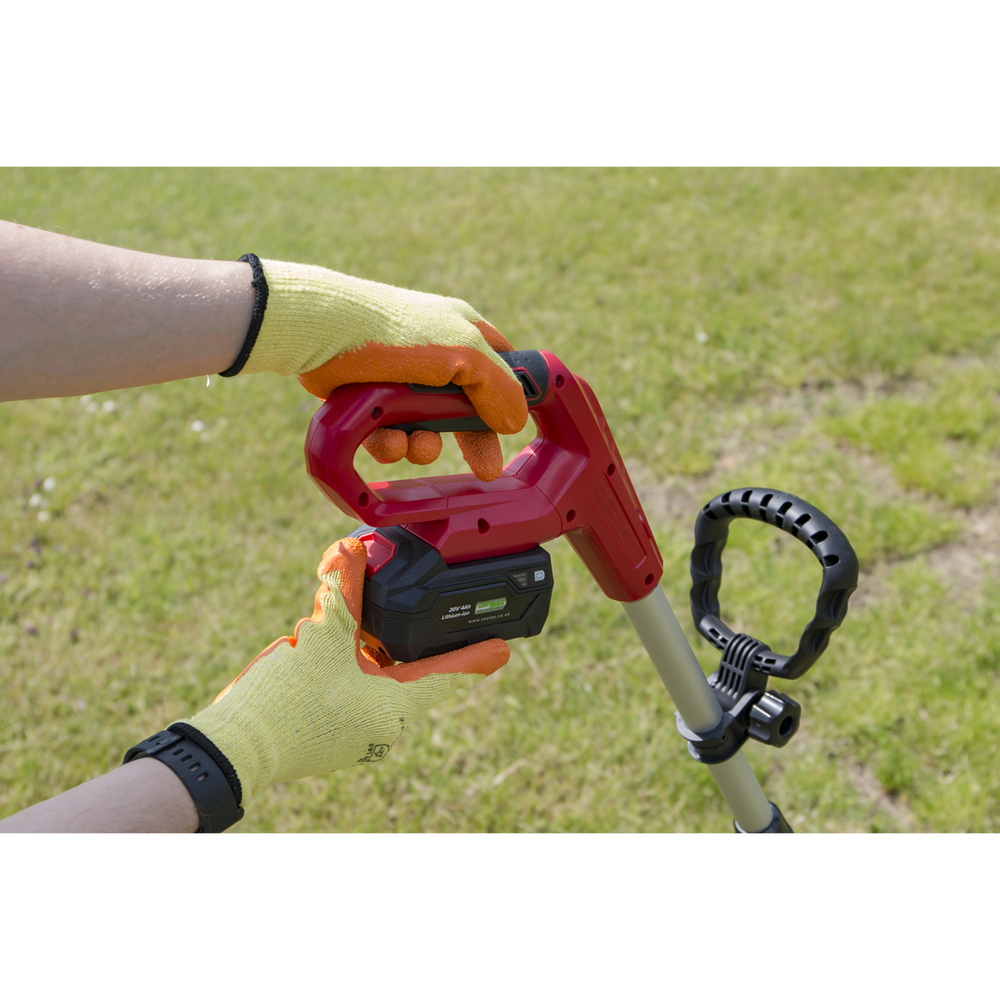Sealey CS20VCOMBO2 SV20 Series Cordless Grass Trimmer 20V with 2Ah Battery & Charger - additional view 16