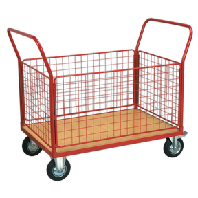 Sealey CST773 Platform Truck with 4 Removable Sides 1200 x 800mm - 300kg Capacity