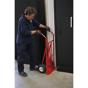 Sealey CST800 Folding Sack Truck with Pneumatic Tyres 150kg Capacity - additional view 2
