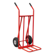 Sealey CST800 Folding Sack Truck with Pneumatic Tyres 150kg Capacity