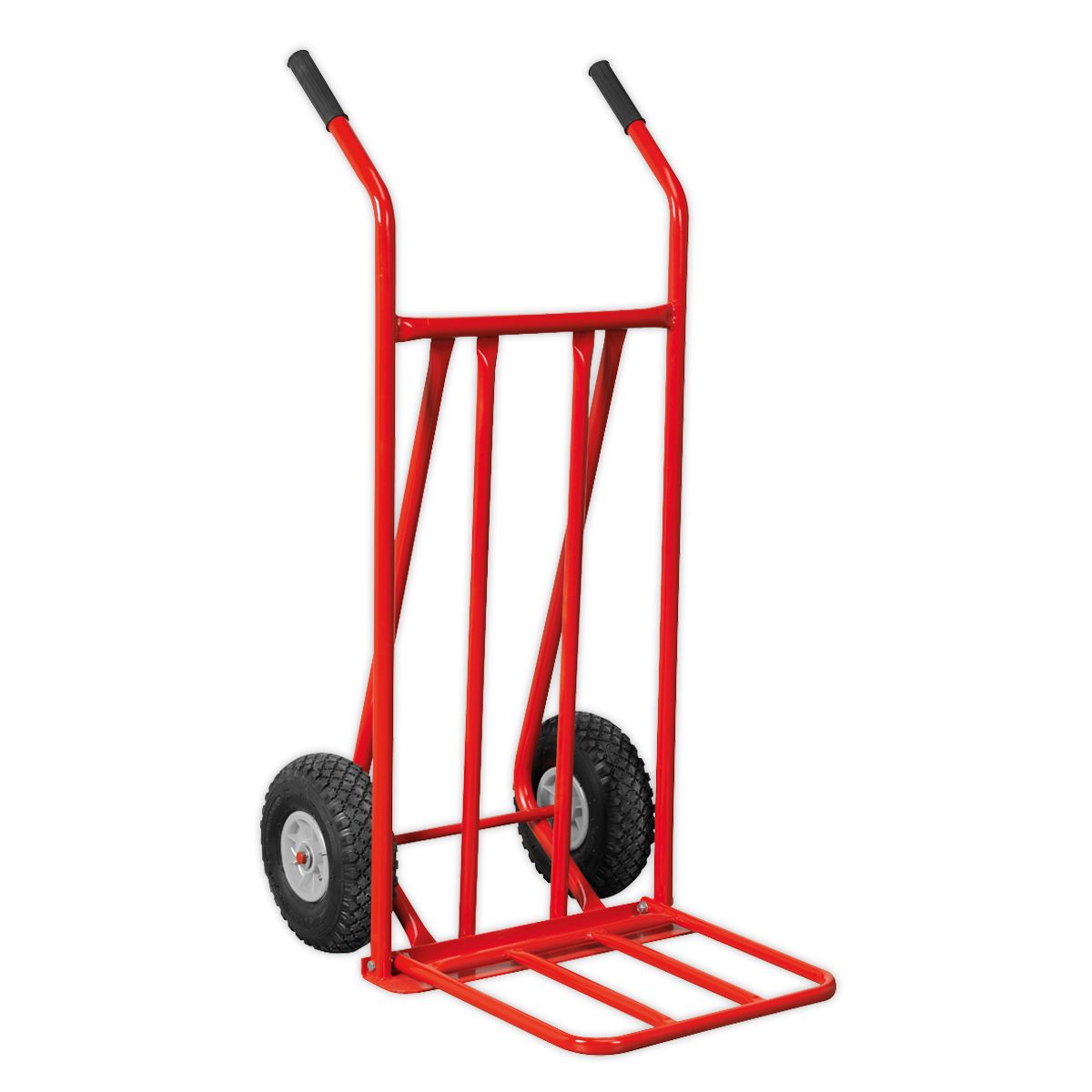 Sealey CST800 Folding Sack Truck with Pneumatic Tyres 150kg Capacity