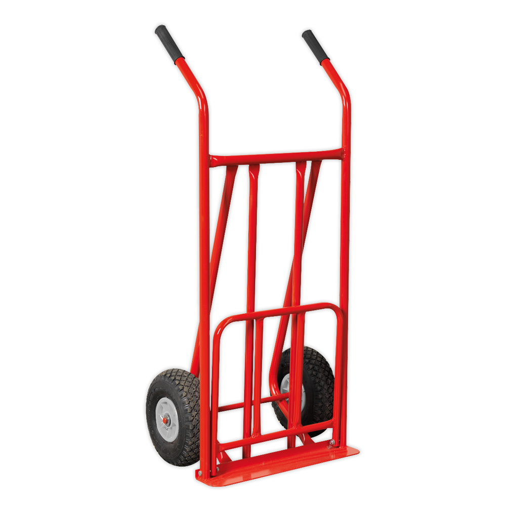 Sealey CST800 Folding Sack Truck with Pneumatic Tyres 150kg Capacity - additional view 3