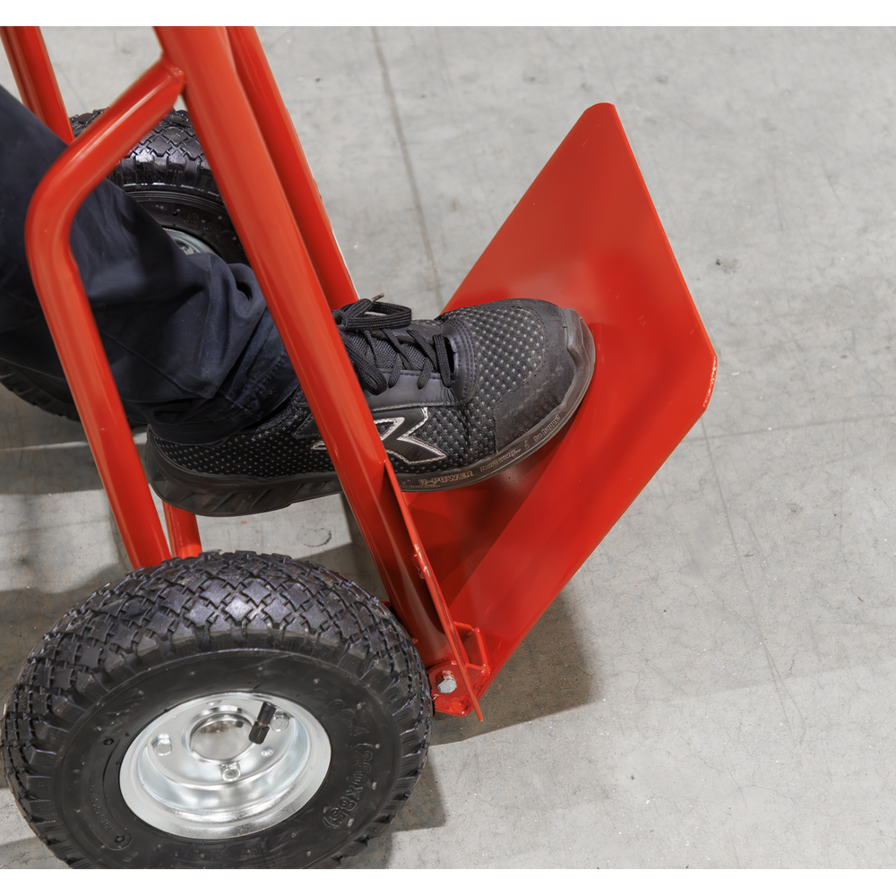 Sealey CST801 Folding Sack Truck with Pneumatic Tyres 200kg Capacity - additional view 2