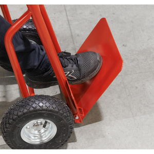Sealey CST801 Folding Sack Truck with Pneumatic Tyres 200kg Capacity - additional view 2