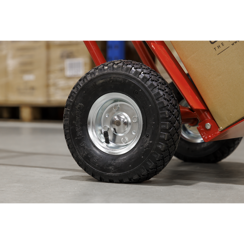 Sealey CST801 Folding Sack Truck with Pneumatic Tyres 200kg Capacity - additional view 8