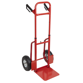 Sealey CST801 Folding Sack Truck with Pneumatic Tyres 200kg Capacity