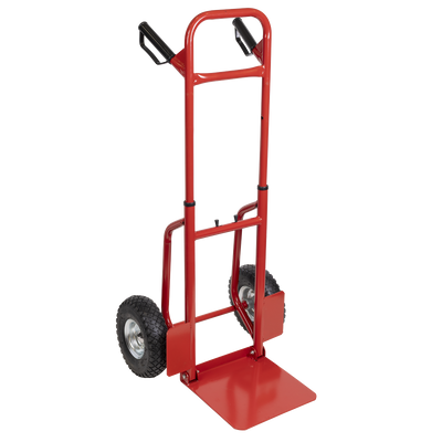 Sealey CST801 Folding Sack Truck with Pneumatic Tyres 200kg Capacity