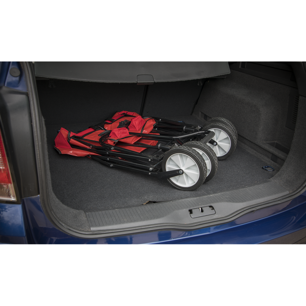 Sealey CST802 Folding Canvas Trolley 70kg Capacity - additional view 4