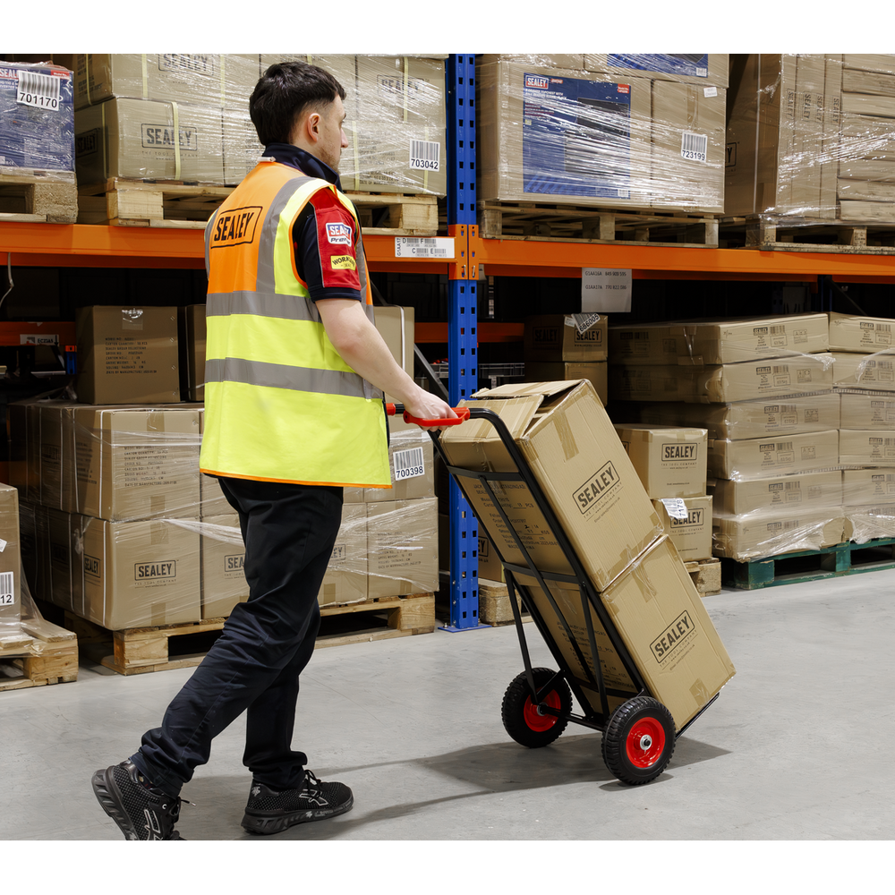 Sealey CST983HD Premier Heavy-Duty Sack Truck with PU Tyres 200kg Capacity - additional view 4