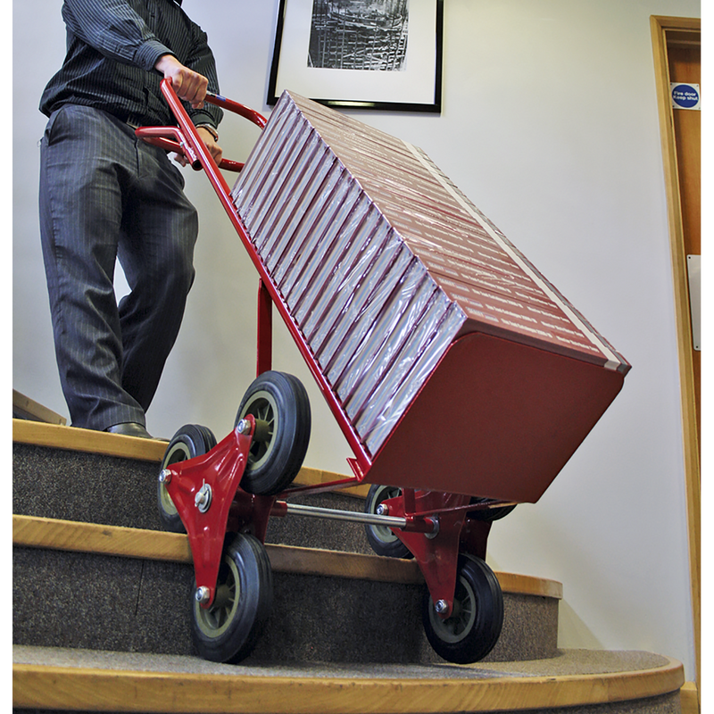 Sealey CST985 Stair Climbing Sack Truck with Solid Tyres 150kg Capacity - additional view 14