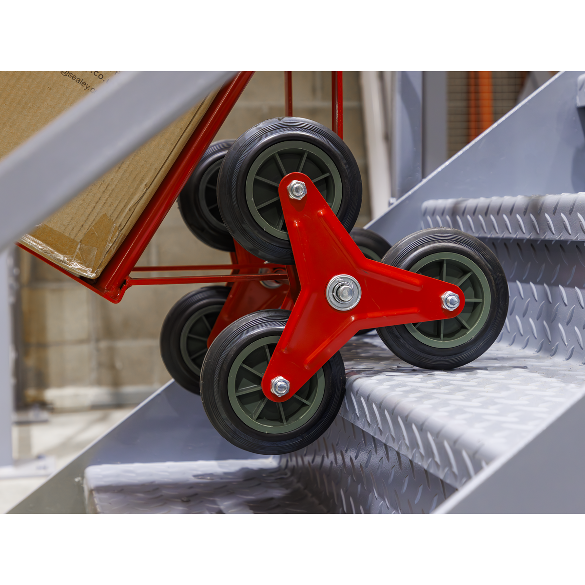 Sealey CST985 Stair Climbing Sack Truck with Solid Tyres 150kg Capacity - additional view 8