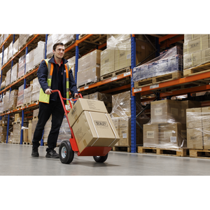 Sealey CST986 Sack Truck with Pneumatic Tyres 200kg Capacity - additional view 10