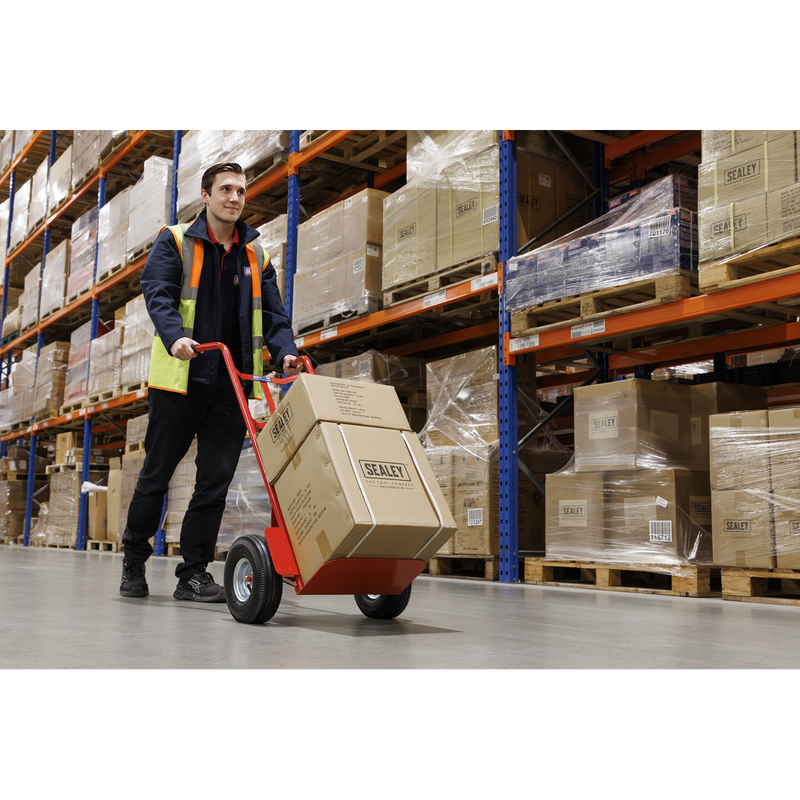 Sealey CST986 Sack Truck with Pneumatic Tyres 200kg Capacity - additional view 10