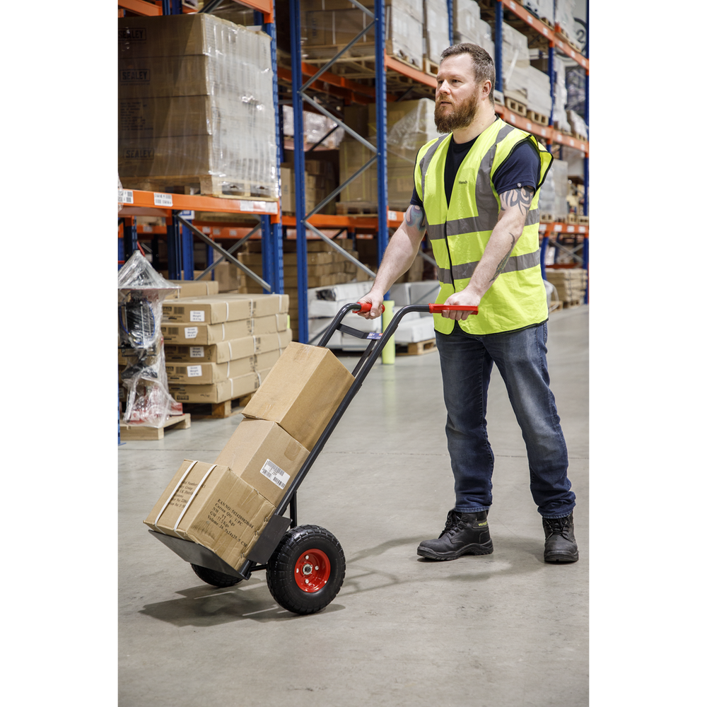 Sealey CST986HD Premier Heavy-Duty Sack Truck with PU Tyres 250kg Capacity - additional view 3