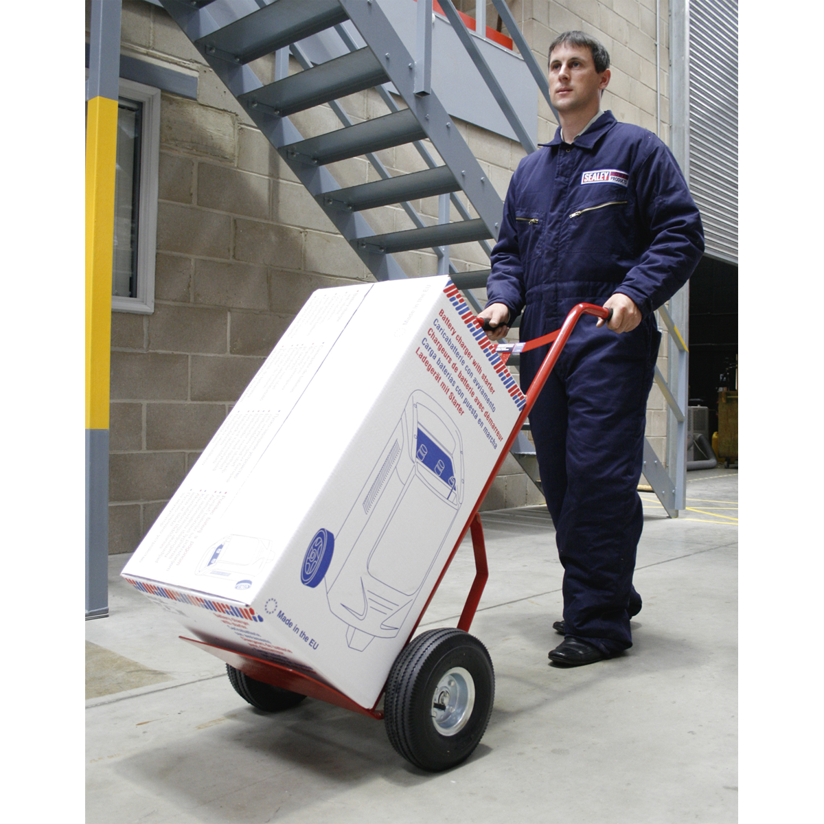Sealey CST987 Sack Truck with Pneumatic Tyres 200kg Capacity - additional view 9