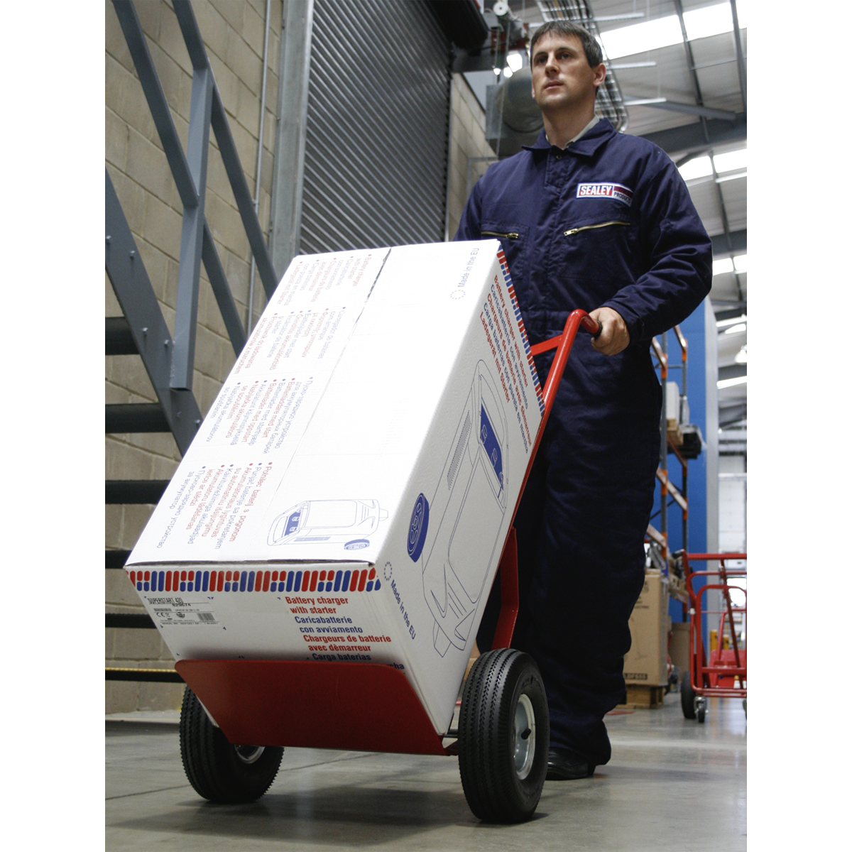Sealey CST987 Sack Truck with Pneumatic Tyres 200kg Capacity - additional view 7