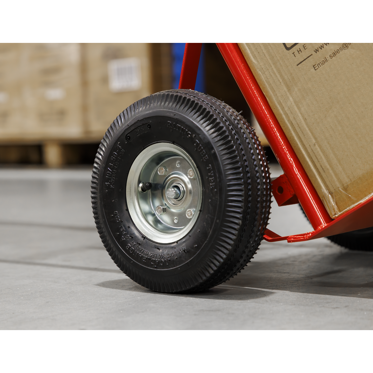 Sealey CST987 Sack Truck with Pneumatic Tyres 200kg Capacity - additional view 4