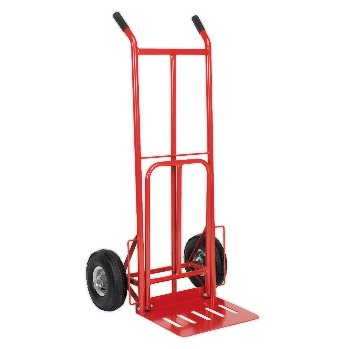 Sealey CST990 Folding Sack Truck with Pneumatic Tyres 250kg Capacity