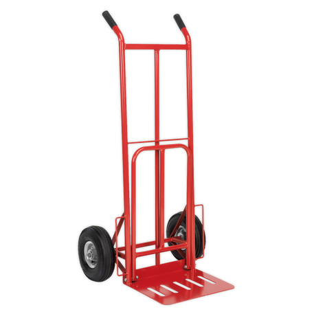 Sealey CST990 Folding Sack Truck with Pneumatic Tyres 250kg Capacity