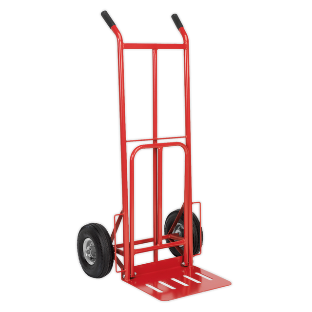 Sealey CST990 Folding Sack Truck with Pneumatic Tyres 250kg Capacity