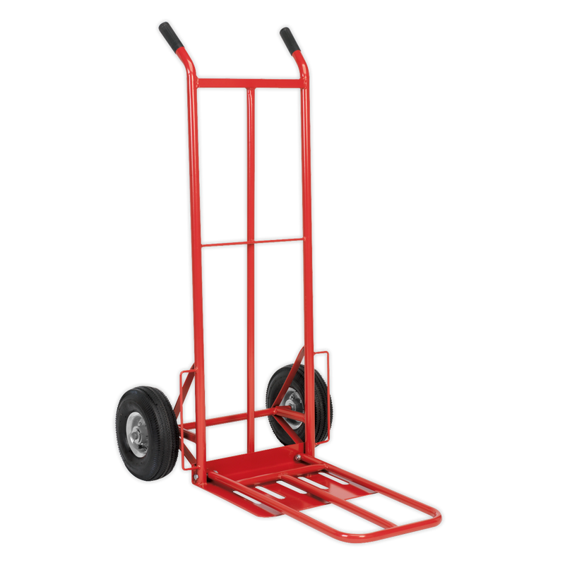 Sealey CST990 Folding Sack Truck with Pneumatic Tyres 250kg Capacity - additional view 2
