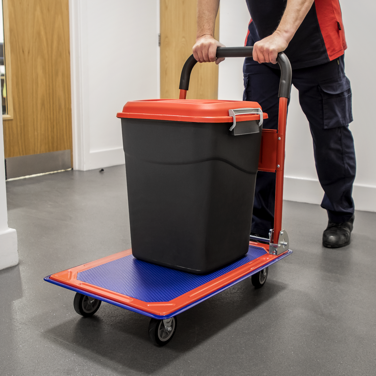 Sealey CST991 Folding Platform Truck 150kg Capacity - additional view 5