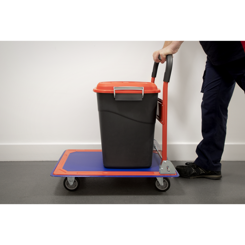Sealey CST991 Folding Platform Truck 150kg Capacity - additional view 10