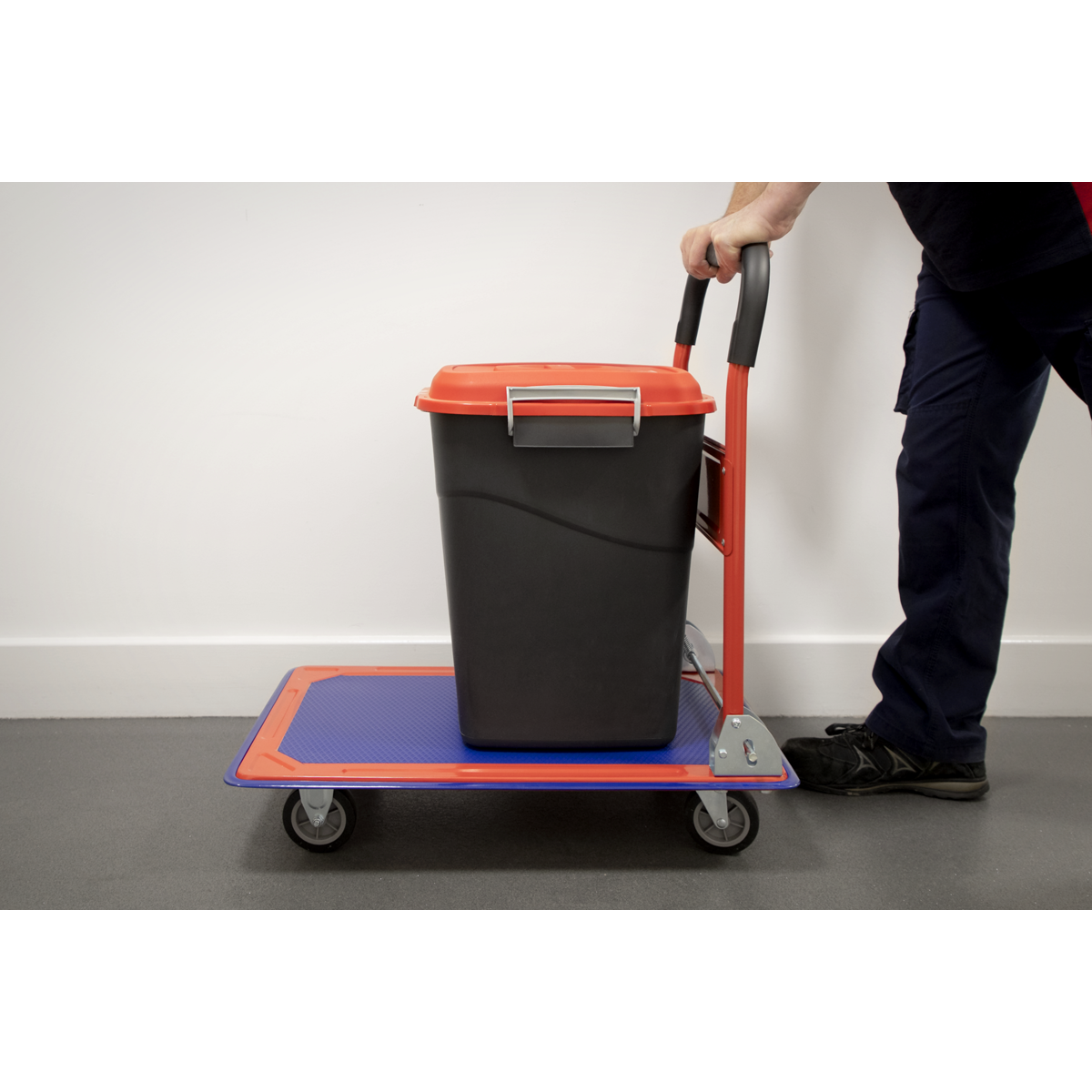 Sealey CST991 Folding Platform Truck 150kg Capacity - additional view 10