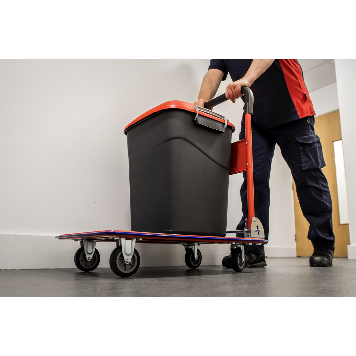Sealey CST991 Folding Platform Truck 150kg Capacity - additional view 11