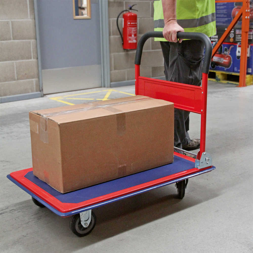Sealey CST992 Folding Platform Truck 300kg Capacity - additional view 6