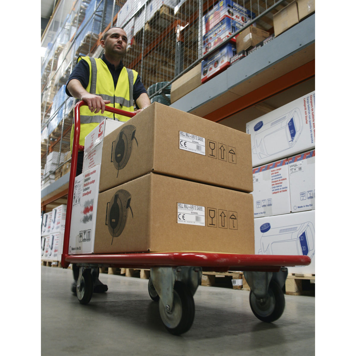 Sealey CST993 Heavy-Duty Platform Truck 250kg Capacity - additional view 4
