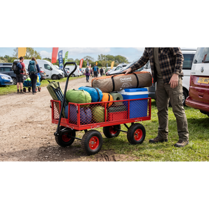 Sealey CST997 Platform Truck with Removable Sides & Pneumatic Tyres 200kg Capacity - additional view 3