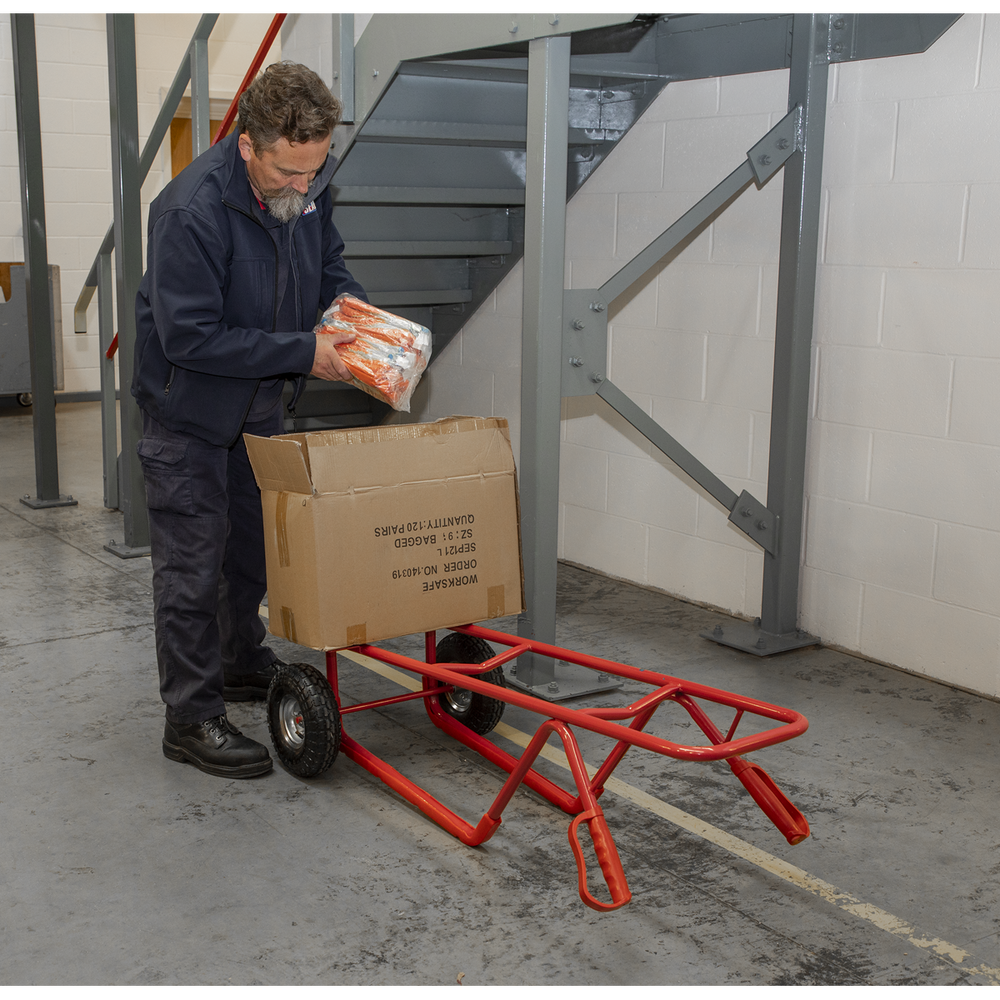 Sealey CST999 Sack Truck with Pneumatic Tyres 300kg Capacity - additional view 4