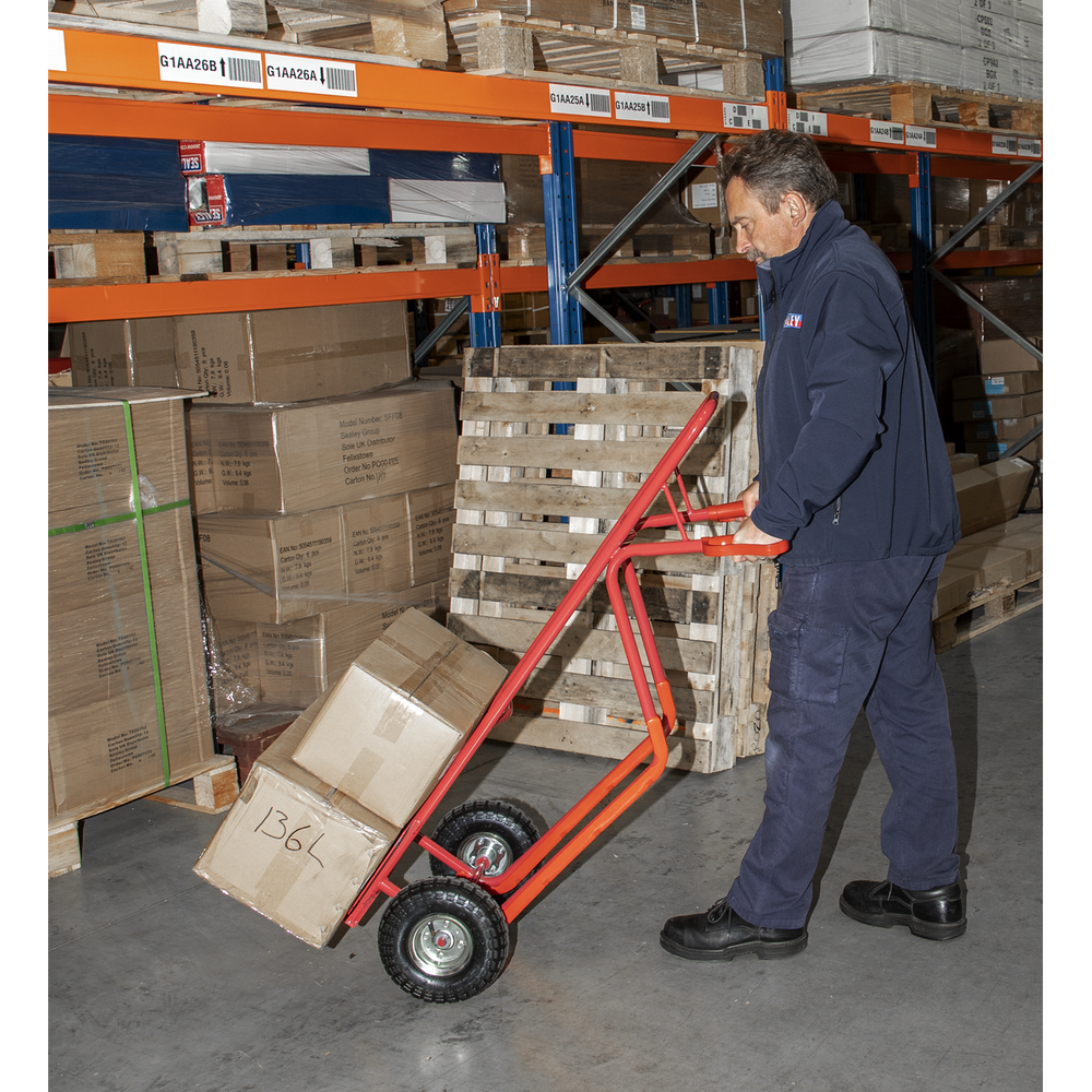 Sealey CST999 Sack Truck with Pneumatic Tyres 300kg Capacity - additional view 5
