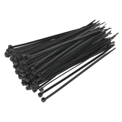 Sealey CT15036P100 Cable Tie 150 x 3.6mm, Black - Pack of 100