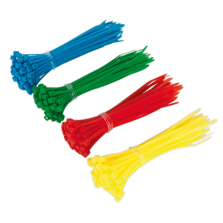 Sealey CT200 Cable Tie Assortment 100 x 2.5mm - Pack of 200