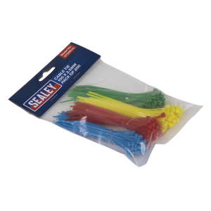 Sealey CT200 Cable Tie Assortment 100 x 2.5mm - Pack of 200 - additional view 2