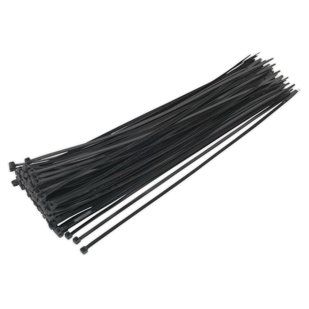 Sealey CT38048P100 Cable Tie 380 x 4.8mm, Black - Pack of 100