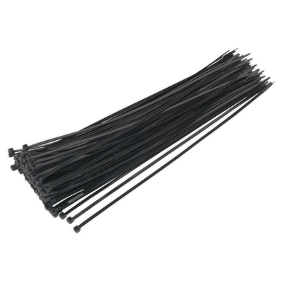 Sealey CT38048P100 Cable Tie 380 x 4.8mm, Black - Pack of 100