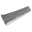Sealey CT38048P100S Cable Tie 380 x 4.4mm, Silver - Pack of 100